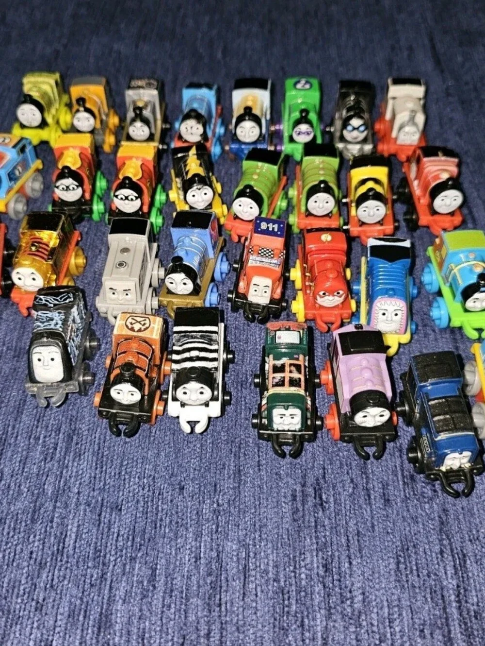 Lot of 32 Thomas The Tank Engine & Friends Minis Train Toy Figures Tiny